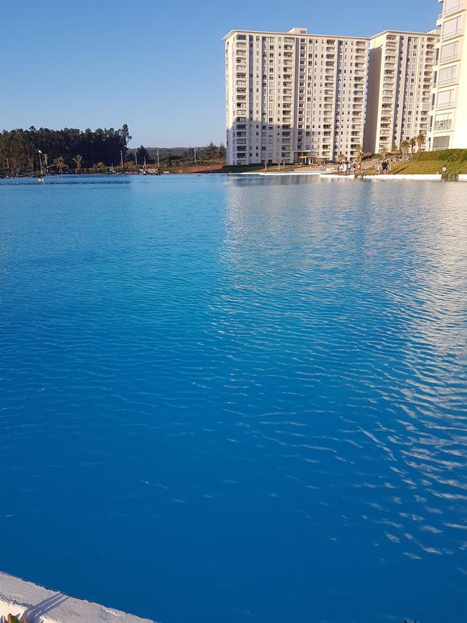 Departamento Laguna Bahia Algarrobo Buitenkant foto