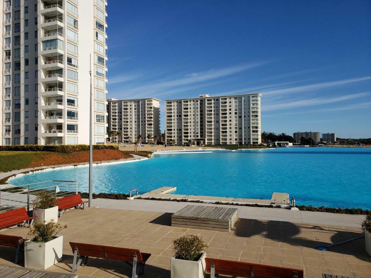 Departamento Laguna Bahia Algarrobo Buitenkant foto